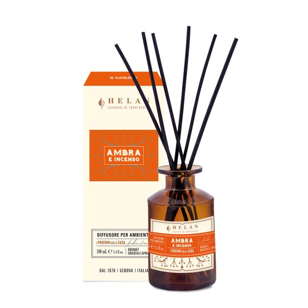 Ambra E Incenso Bastoncini Prof 100ml Helan