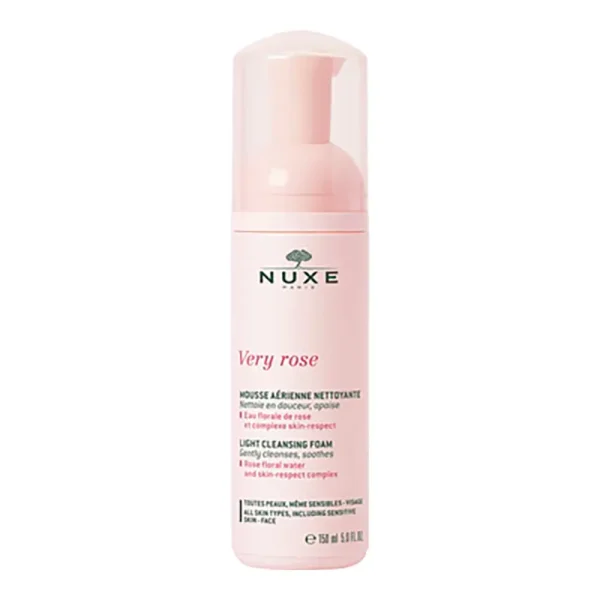 Very Rose Mousse Aerienne Nettoyante 150ml Nuxe