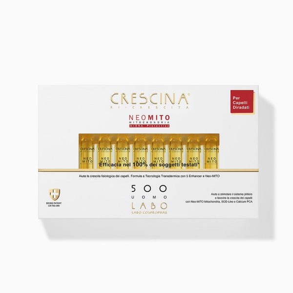 Crescina Ri-crescita Neo-mito 20 fiale 500 uomo