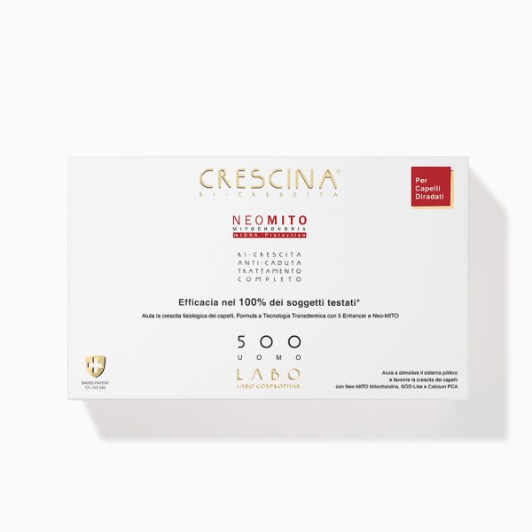 Crescina Ri-crescita E Anti-caduta Neo-mito 20 fiale 500 uomo